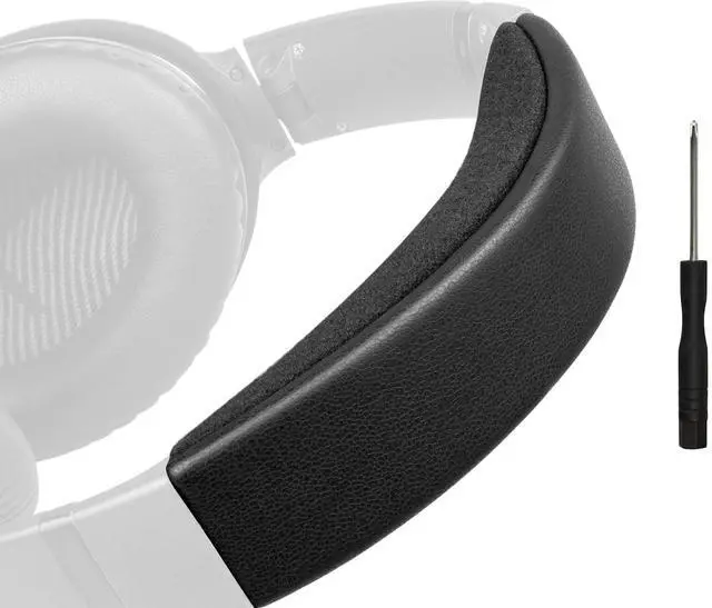 Main image of SOULWIT Replacement Headband Pad Kit for Bose QC35 & QuietComfort 35 II (QC35 ii) Headphones, Easy DIY Installation (Black)