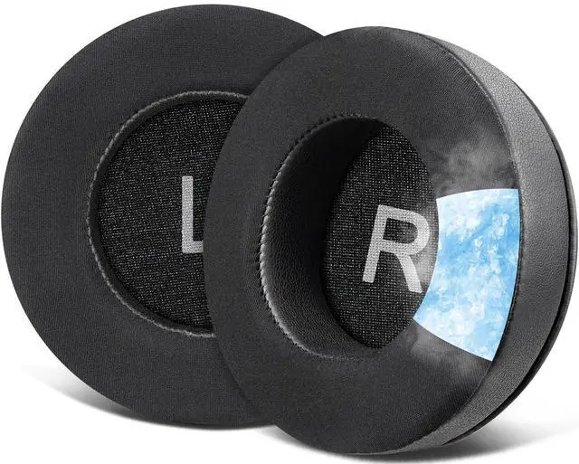 Main image of SOULWIT Cooling Gel Earpads Replacement for AKG Pro Audio K52 K72 K92 M220 K240 K241 K242 K271 K272 K340 K550 K551 K553 S MKII MK2, Ear Pads Cushions with Noise Isolation Foam - Black