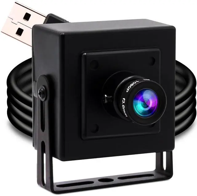 Main image of ELP Mini Box USB Camera for Computer 5megapixel HD Webcam with 3.6mm Lens for Machine Vision OV5640 UVC USB2.0 Lightburn PC Camera for Engraving Machine,3D Printer,Robot,3D Scanner