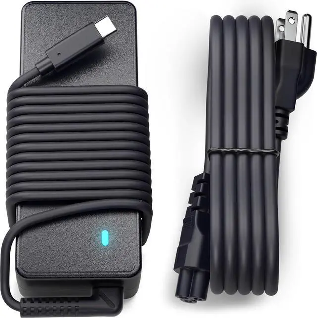 Main image of PowerSource 65W 45W USB C Type-C PD UL Listed 14FT Long Charger for HP EliteBook 1030 G2, Elite x2 1012 G1, Spectre x360 12 Pro 13 15, Chromebook, Envy USB-C Laptop Power-Supply Charger Cord