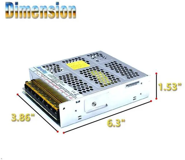Alt view image 2 of 5 - Arcity 5V 12V 24V Output Switching Power Supply Unit Adjustable for Video Multi Games Machine Console Cocktail CCTV Computer DIY New