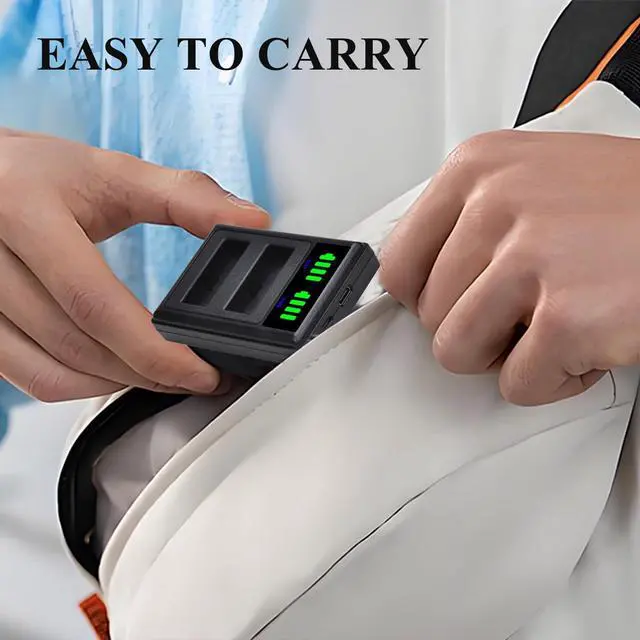 Alt view image 5 of 5 - PowerTrust 3X LP-E10 Battery and Dual USB Charger for Canon 1100D 1200D 1300D Rebel T3 T5 KISS X50 X70 Battery