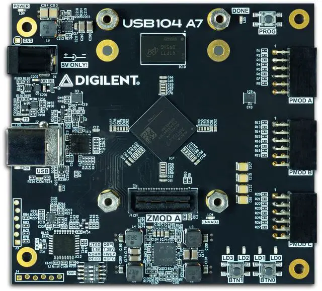 Alt view image 2 of 4 - USB104 A7: Artix-7 FPGA Development Board in PC/104 Form Factor