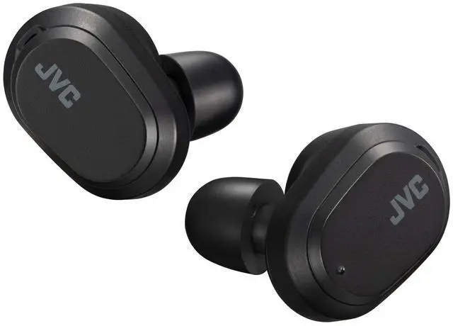 Main image of JVC HAA50TB Truly Wireless Earbuds Noise Cancelling Earbuds with Memory Foam Earpieces, 32H Battery Life with Charging Case, Touch & Talk, Bluetooth 5.0, Touch Sensor Control, Waterproof IPX4, Black