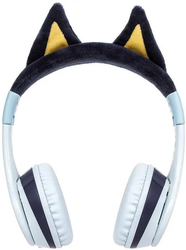 Alt view image 2 of 5 - eKids Bluey Bluetooth Headphones for Kids, Wireless Headphones with Microphone Includes Aux Cord, Volume Reduced Kids Foldable Earphones for School, Home, or Travel