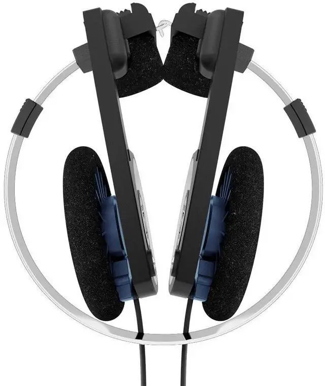 Alt view image 3 of 4 - Koss Porta Pro Classic On-Ear Headphones, Retro Style, 3.5mm Wired Plug, Durable, Black/Silver