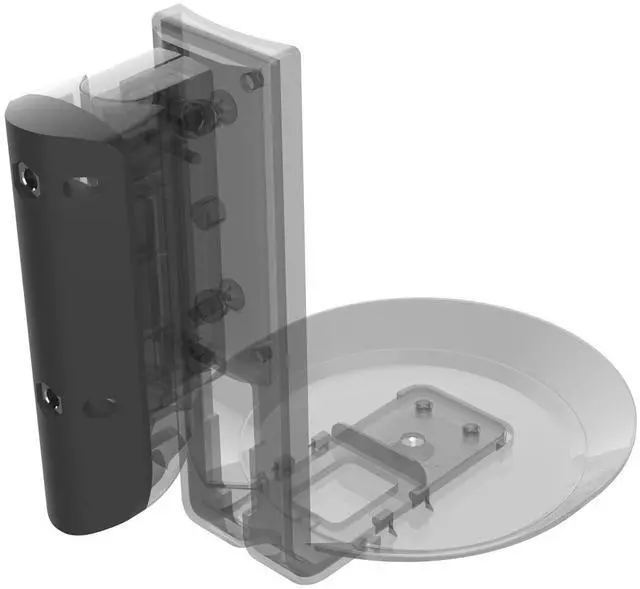 Alt view image 4 of 5 - Flexson Wall Mount for SONOS ERA100 - Black (Single)