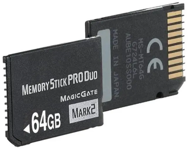 Alt view image 4 of 5 - MS 64GB Memory Stick Pro Duo (MARK2) for PSP Accessories/Camera Memory Card