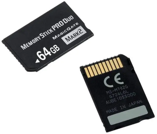 Alt view image 3 of 5 - MS 64GB Memory Stick Pro Duo (MARK2) for PSP Accessories/Camera Memory Card