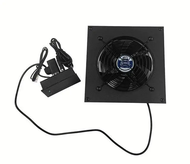 Main image of Single 120mm USB Fan with Bracket and Preset Thermostat