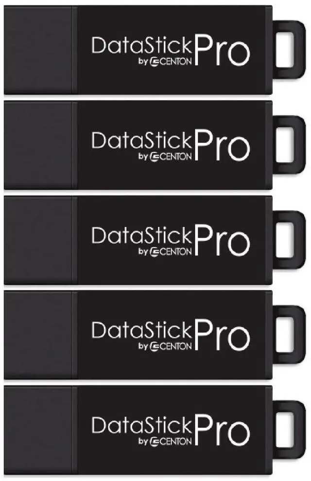Main image of Centon S1-U3P6-64G-5B MP Valuepack USB 3.2 Gen1 Datastick Pro (black)