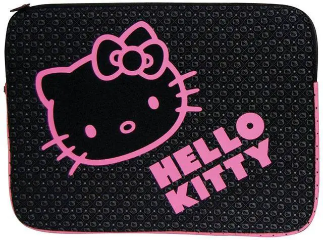 Main image of HELLO KITTY Kt4311bp 9-11" Notebook Sleeve (Black) (KT4311BP)
