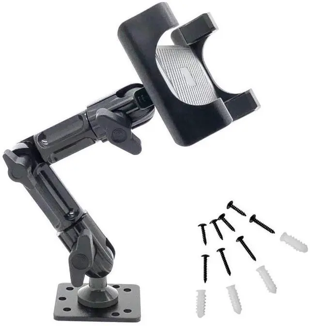 Main image of ChargerCity Universal ELD Drill Base Industrial Alloy Heavy Duty Metal Mount Holder for All Tablets and Smartphones Device Pro (All Generations)