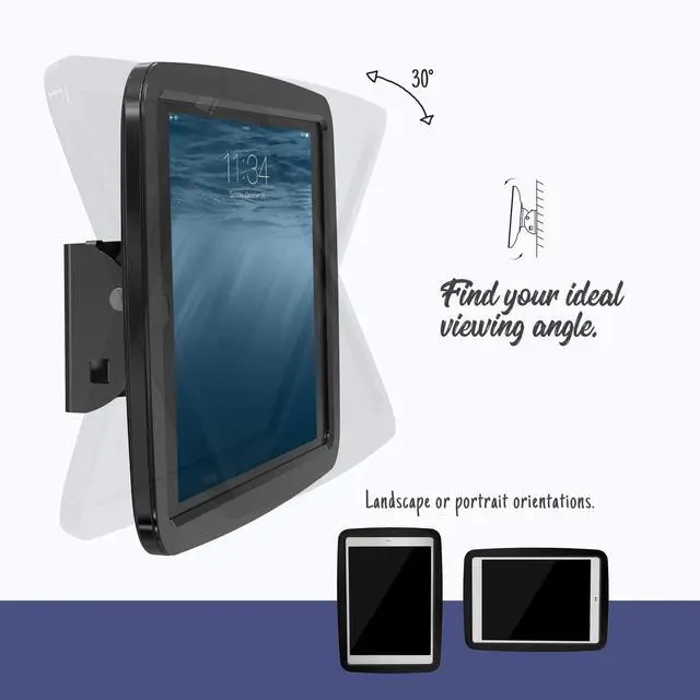 Alt view image 5 of 5 - Beelta Tablet Wall Mount Compatible with 10.2 inch iPad 7 8 9 Gen BSW102TB