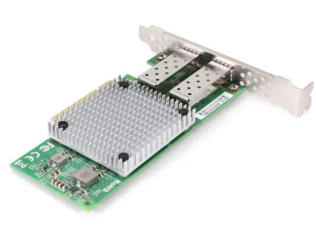 Alt view image 3 of 5 - 10Gb PCI-E NIC Network Card Compare to Intel X710-DA2, Dual SFP+ Ports, with Intel X710-BM2 Chipset, 10Gb PCI Express Ethernet LAN Adapter Support Windows Server/Windows/Linux/ESX