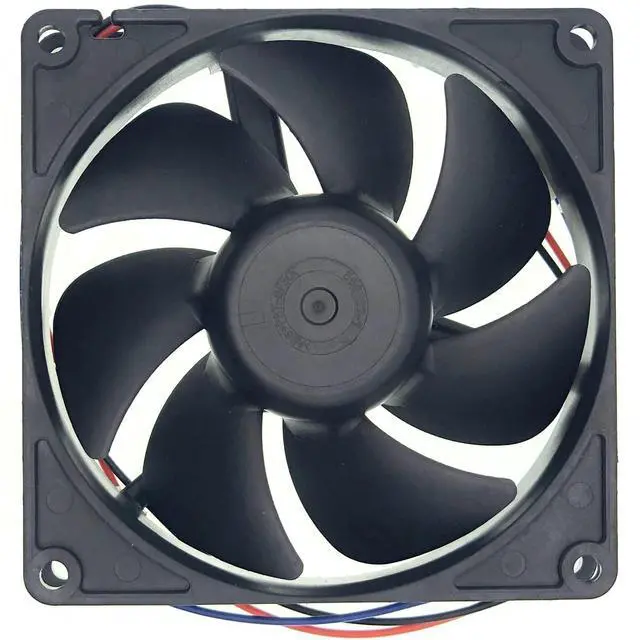 Alt view image 2 of 5 - D0925W14B7PZA58 Cooling Fan 14V 0.17A 92X92X25mm Waterproof Silent Cooling Fan, 3-Wire IP55 Fan