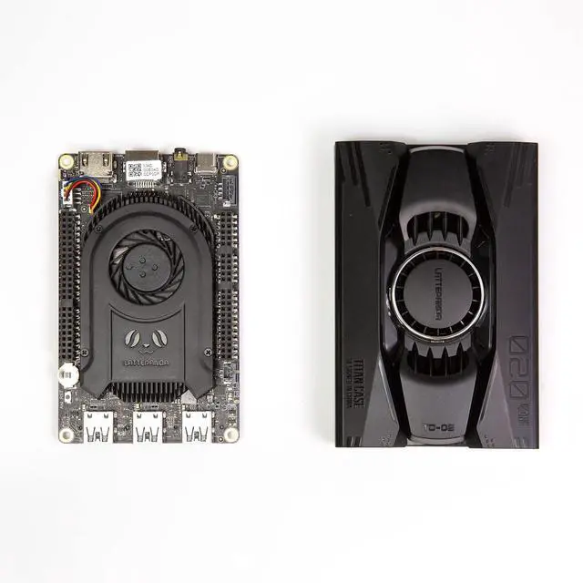 Alt view image 2 of 3 - LattePanda 3 Delta 864-Pocket-Sized Windows/Linux Single Board Computer with Titan Case