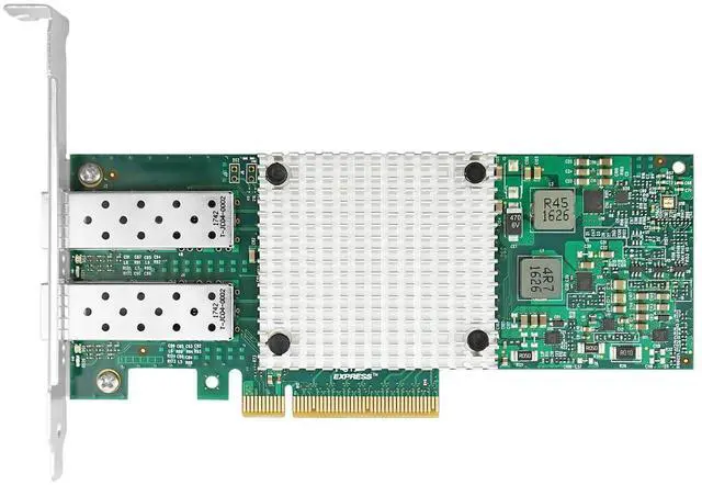 Alt view image 5 of 5 - 10Gb PCI-E NIC Network Card, Dual SFP+ Port, with Original Intel X710 DA2 Chipset,PCI Express 3.0 X8,Ethernet Converged Network Adapter Support Windows Server/Linux/VMware Compare to Intel X710-BM2