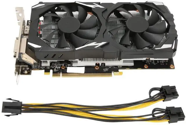 Main image of Gaming Graphics Card, RX 580 Graphics Card 8GB GDDR5 256bit Support 8K 16 PCI Express 3.0 2 Cooling Fans Gaming Graphics Card