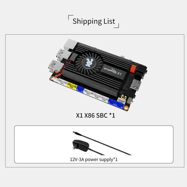 Alt view image 2 of 5 - WayPonDEV youyeetoo X1 X86 Single Board Computer - A 64bit Windows 10/11/Linux Mini PC with in-tel Celeron N5105, Support Optional WiFi&BT, M.2 2280 NVMe or SATA SSD(Pre-Sale) (8GB RAM+0GB Storage)