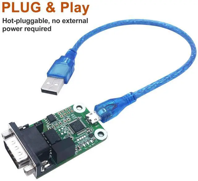 Alt view image 5 of 5 - USB CAN Converter Module for Raspberry Pi 5/4/Pi3B+/Pi3/Pi Zero(W)/Jetson Nano/Tinker Board and Any Single Board Computer Support Windows Linux Mac OS Android Venus OS