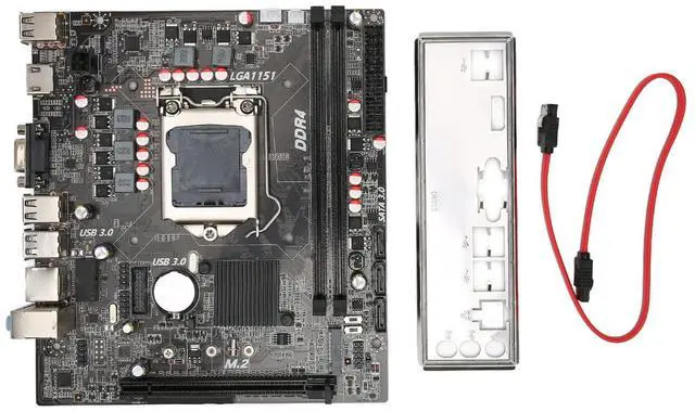 Main image of Ciciglow H110 Micro ATX Motherboard, DDR4 SO DIMM, PCIe 3.0, SATA3.0, M.2 HDMI VGA USB3.0/2.0, Supports i5 6500 i7 6700 CPU