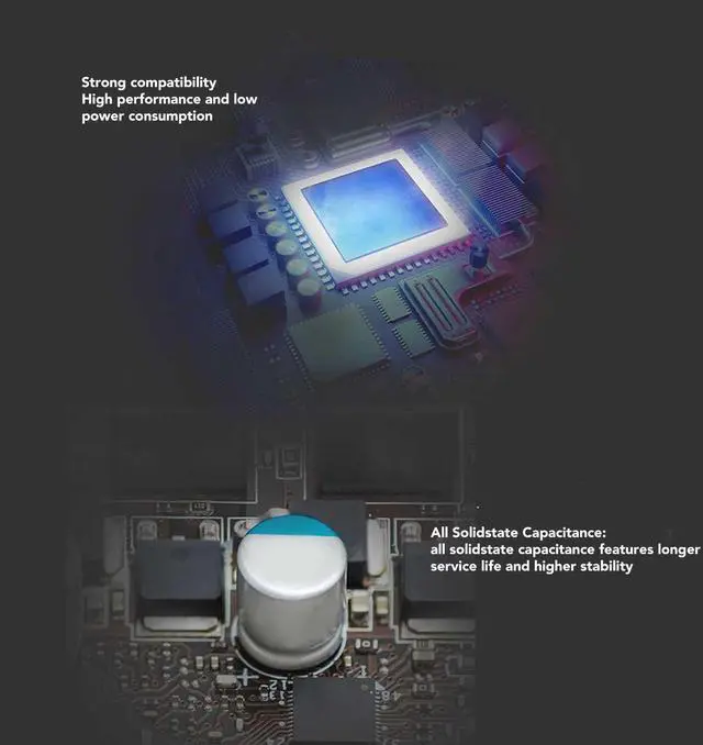 Alt view image 4 of 5 - Ciciglow H110 Micro ATX Motherboard, DDR4 SO DIMM, PCIe 3.0, SATA3.0, M.2 HDMI VGA USB3.0/2.0, Supports i5 6500 i7 6700 CPU