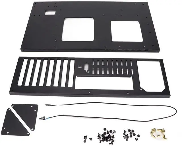 Main image of ATX/MATX/ITX Case,Gaming Computer Case Chassis,Open Air Case Frame Graphics Card Mining Machine Cas,DIY Motherboard Rack Mine Rack,Good Heat Dissipation Effect