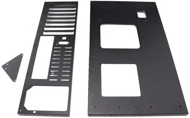 Alt view image 5 of 5 - ATX/MATX/ITX Case,Gaming Computer Case Chassis,Open Air Case Frame Graphics Card Mining Machine Cas,DIY Motherboard Rack Mine Rack,Good Heat Dissipation Effect