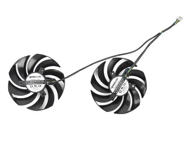 Alt view image 3 of 5 - 95MM PLD10010B12HH Ball Bearing GPU Fan for MSI RTX 3070 3080 Ti 3090 SUPRIM X Graphics Card Cooling Fan (Fan-AB)
