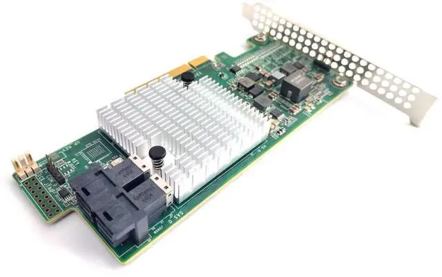 Alt view image 5 of 5 - SXTAIGOOD 9300-8I SAS3008 12Gbps SATA/SAS 8-Port HBA IT Mode ZFS FreeNAS unRAID+2*SFF-8643 SATA Cable