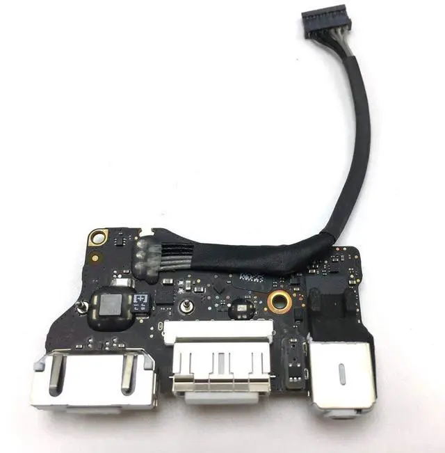 Alt view image 3 of 4 - Willhom I/O Board (w/USB, Audio, DC-in 2) Replacement for MacBook Air 13 Inch A1466 (Mid 2013, Early 2014, Early 2015,Mid 2017)