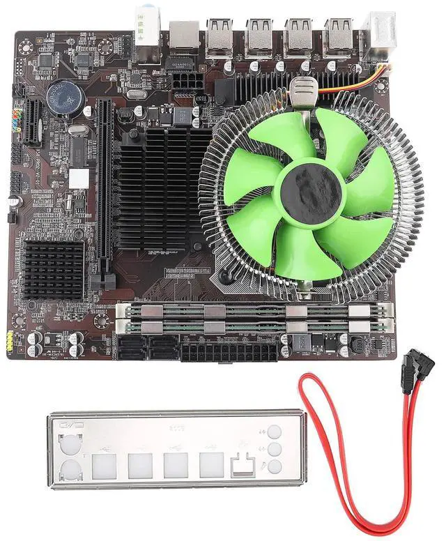 Main image of PC CPU Motherboard Set,X58 Desk Top PC Motherboard Set,for Intel Xeon X5650 CPU High Air Volume Radiator,8G Memory Main Board Set