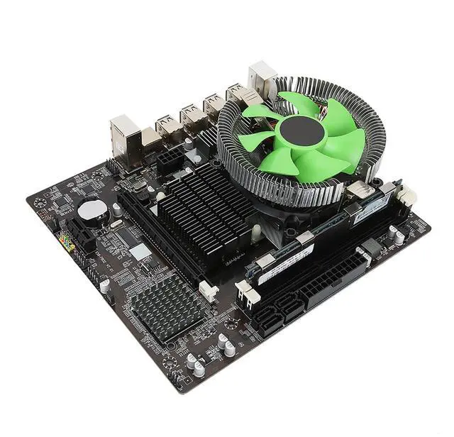 Alt view image 2 of 5 - PC CPU Motherboard Set,X58 Desk Top PC Motherboard Set,for Intel Xeon X5650 CPU High Air Volume Radiator,8G Memory Main Board Set