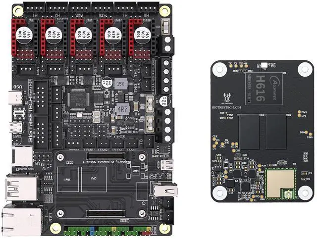 Main image of BIGTREETECH Manta M5P+CB1 V2.2 Core board 1GB DDR3 Running Linux System Klipper Support TMC2209 HDMI SPI LCD for Ender 3 Voron V0