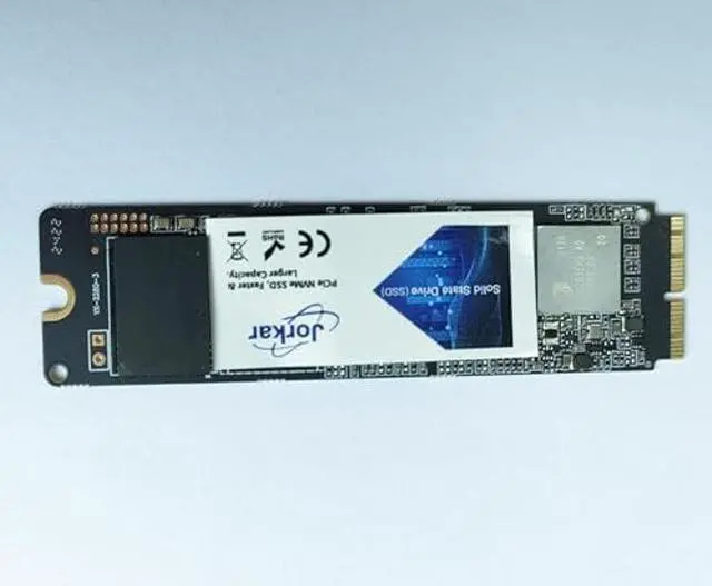 Alt view image 2 of 5 - Jorkar 512GB SSD 12+16 pin for MacBook Air/pro Upgrade, Internal SSD Hard Drive PCIe Gen3x4 for A1466 A1465 A1398 A1502(Retina mid 2013-2017)