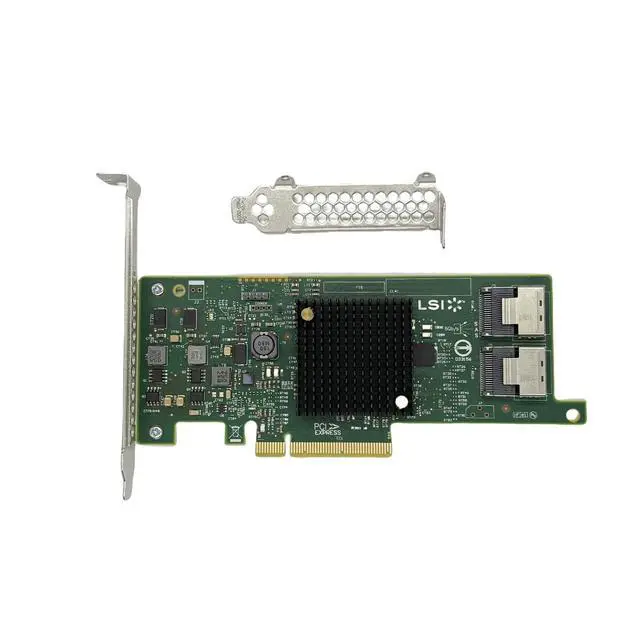 Alt view image 3 of 5 - SXTAIGOOD 9207-8i SATA/SAS 6Gb/s PCI-E 3.0 HBA FW:P20 IT Mode for ZFS FreeNAS unRAID 2*SFF-8087 SATA