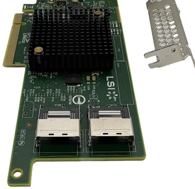 Alt view image 5 of 5 - SXTAIGOOD 9207-8i SATA/SAS 6Gb/s PCI-E 3.0 HBA FW:P20 IT Mode for ZFS FreeNAS unRAID 2*SFF-8087 SATA