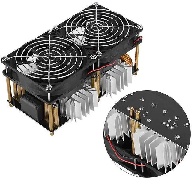 Alt view image 4 of 5 - ZVS Induction Heater 1800W Flyback Driver Induction Heating Board Module Heater