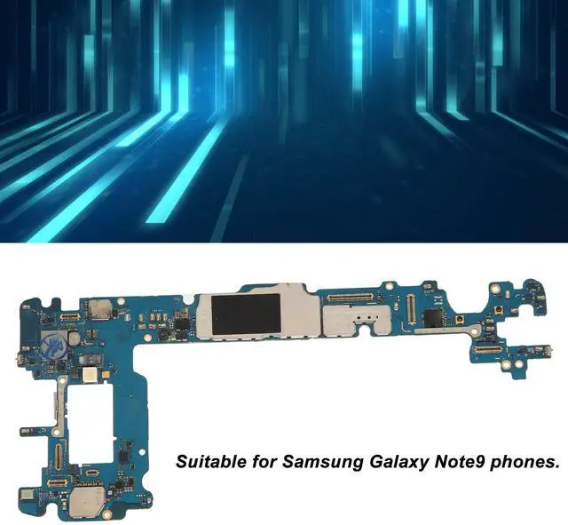 Alt view image 3 of 5 - Main Logic Board for Galaxy Note 9 64GB, Unlock Cellphone Motherboard, PCB Motherboard, Easy to Use, Ideal Replacement