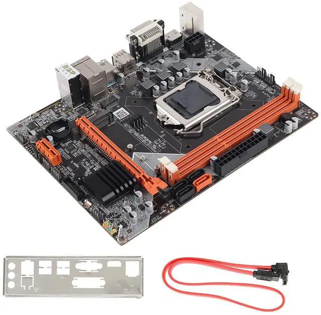 Alt view image 3 of 5 - Desktop Motherboard for Intel B75 M.2 High Speed Hard Disk 1155Pin USB3.0 SATA3 DDR3, 1155 Pin Computer MATX Motherboard, NVME NGFF Mode, SATA3.0/USB3.0/6-Channel Audio Chip