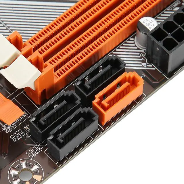 Alt view image 4 of 5 - Desktop Motherboard for Intel B75 M.2 High Speed Hard Disk 1155Pin USB3.0 SATA3 DDR3, 1155 Pin Computer MATX Motherboard, NVME NGFF Mode, SATA3.0/USB3.0/6-Channel Audio Chip