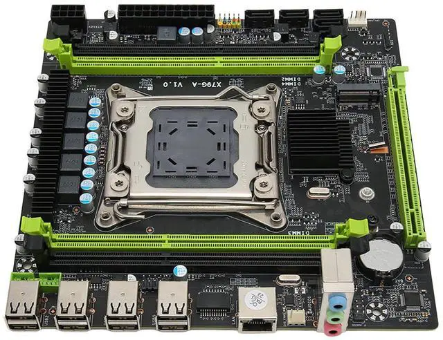 Main image of X79G A Mainboard, M ATX Computer Mainboard, Support M.2 Interface, SATA2.0, Gigabit Network Card, 4xDDR3, 12USB2.0, for DIY Computer