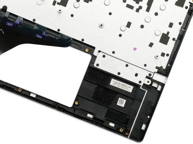 Alt view image 5 of 5 - wzqrps Replacement for HP Pavilion 15-CS 15 CS 15-CS0025CL 15-CS1065CL 15-CS0064ST 15T-CS0057OD 15-CW Laptop Upper Case Palmrest Backlit Keyboard Top Cover Assembly Part L24752-001 Natural Silver
