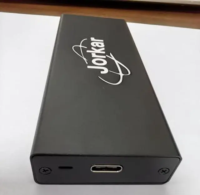 Alt view image 3 of 5 - Jorkar External SSD Enclosure for MacBook Air/Pro 12+16 PIN SSD, Hard Drive Reader for A1466 A1465 A1502 A1398 SSD mid 2013-2017, Portable Mac SSD to USB-C 3.2 Adapter Case (No SSD)