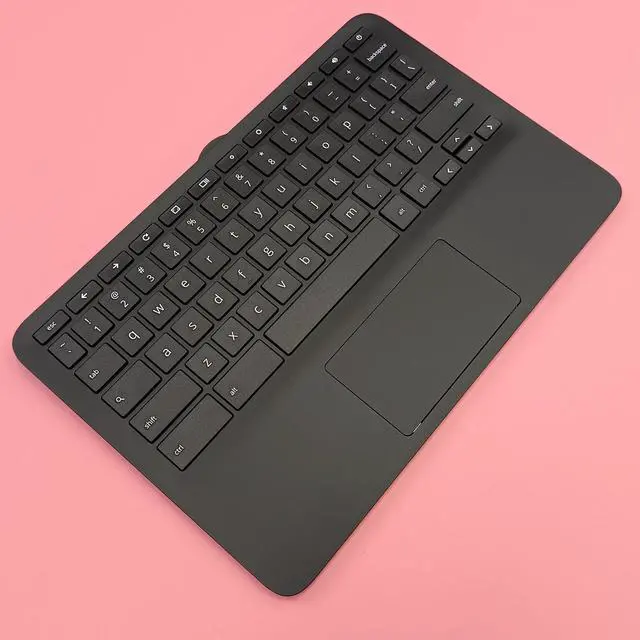 Alt view image 5 of 5 - LTPRPTS Replacement Laptop Upper Case Palmrest Keyboard Touchpad Assembly Part for HP Chromebook 11 G9 EE M47382-001 Black