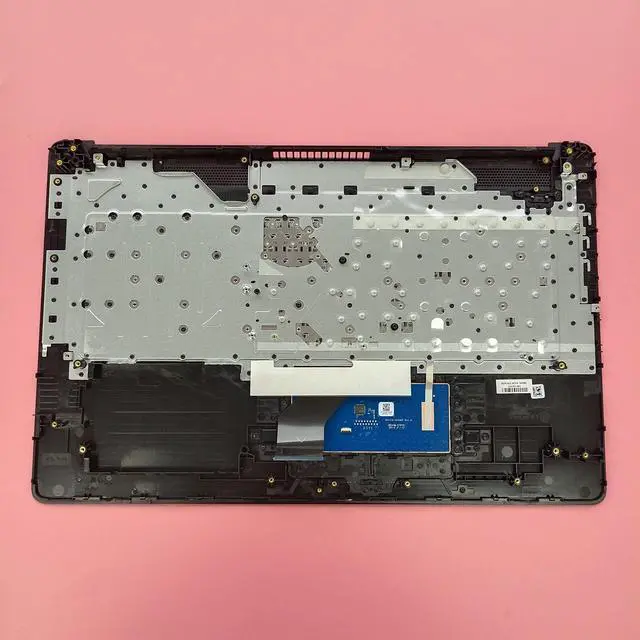 Alt view image 4 of 5 - LTPRPTS Replacement Laptop Upper Case Palmrest Non-Backlit Keyboard Non-PTP(73H0) Touchpad Assembly Part for HP Laptop 17-CA 17 by 17T-BY000 17Z-CA100 17z-CA000 L22751-001 6070B1308101 Black