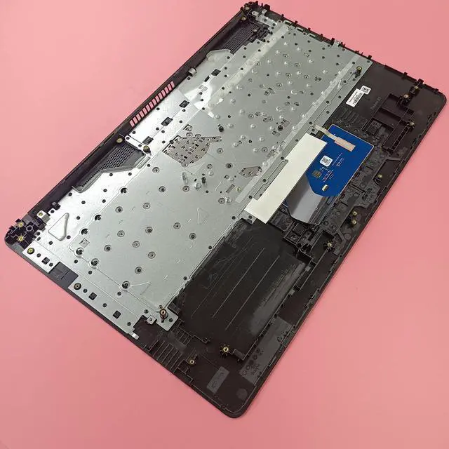 Alt view image 5 of 5 - LTPRPTS Replacement Laptop Upper Case Palmrest Non-Backlit Keyboard Non-PTP(73H0) Touchpad Assembly Part for HP Laptop 17-CA 17 by 17T-BY000 17Z-CA100 17z-CA000 L22751-001 6070B1308101 Black