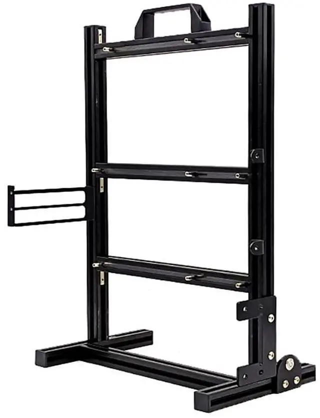 Main image of DIY Computer Chassis Bracket Open Motherboard Case Rack M-ATXVertical Horizontal PC Game Chassis Rack Water-Cooled PC Test Bench Creative Overclocking Aluminum Frame Good Heat Dissipation All Black