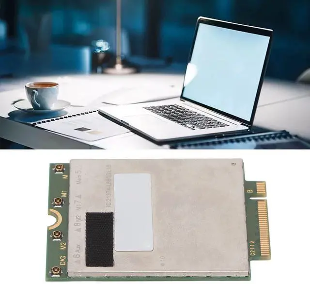 Alt view image 3 of 5 - L860-GL-16 4G 5G LTE Network Card, Wireless Network Module NGFF M.2 S3 Key B 1Gbps Downlink 75Mbps Uplink High Speed Support LTE FDD, LTE TDD and WCDMA, for Laptop Desktop
